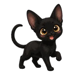 Gattino nero